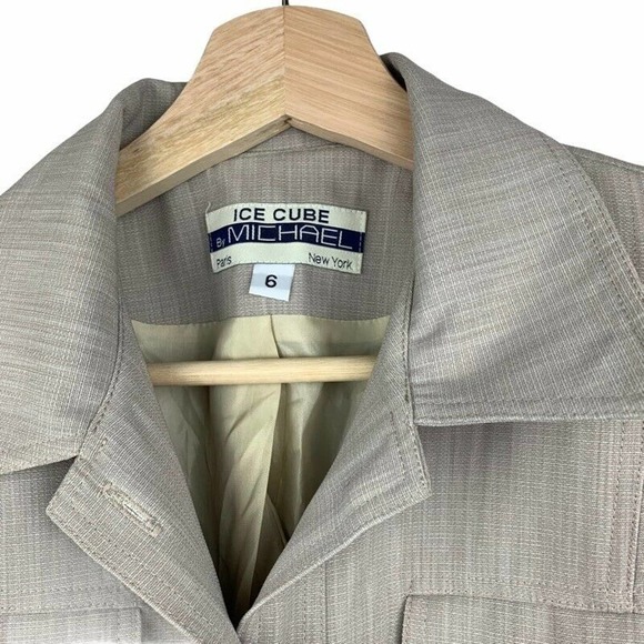 Ice Cube Womens Suit Jacket Blazer 6 - Picture 9 of 9